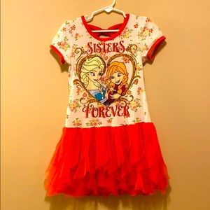 Little girls frozen dress